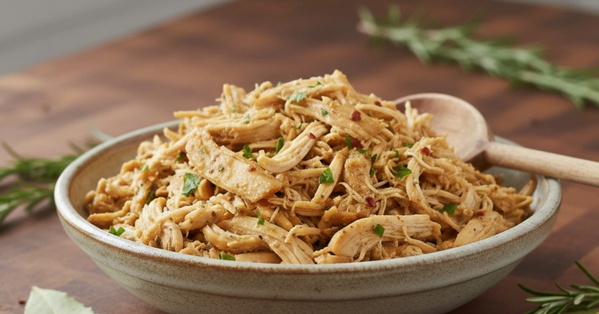 instant pot shredded chicken