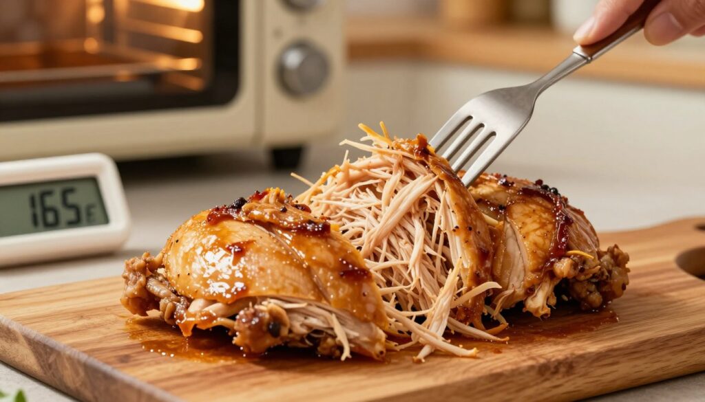 ideal shredding temperature