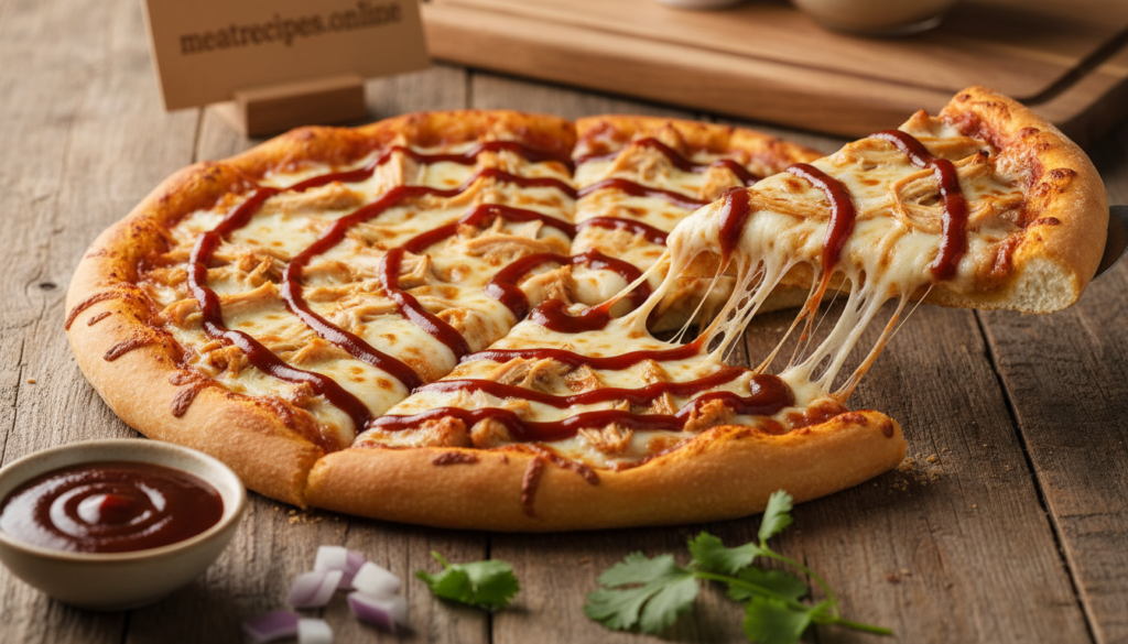 bbq chicken pizza
