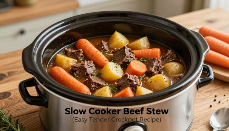 slow cooker beef stew