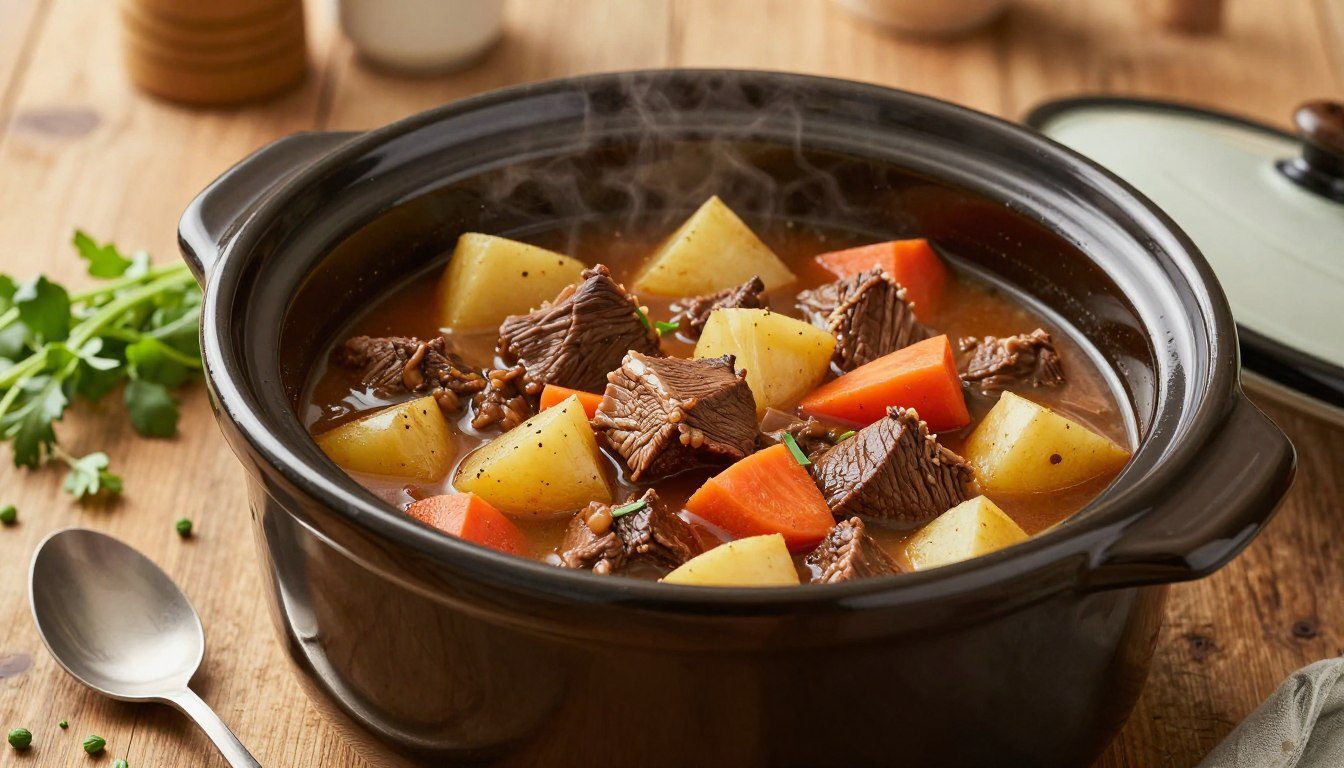 stew meat crock pot