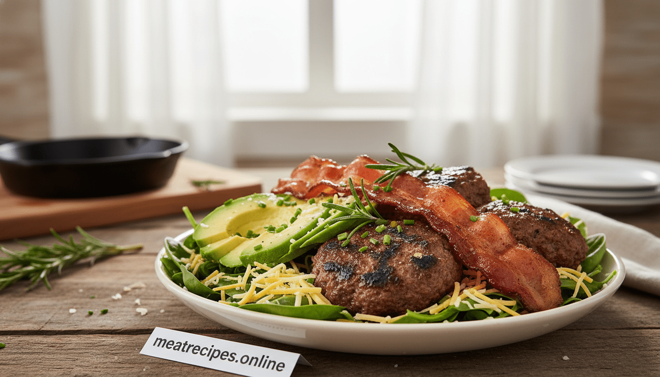 carnivore burger bowl
