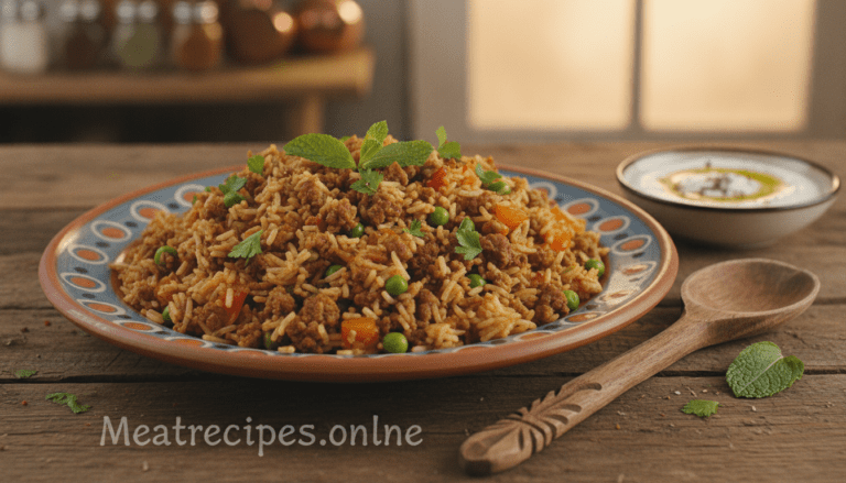 ground lamb and rice recipes