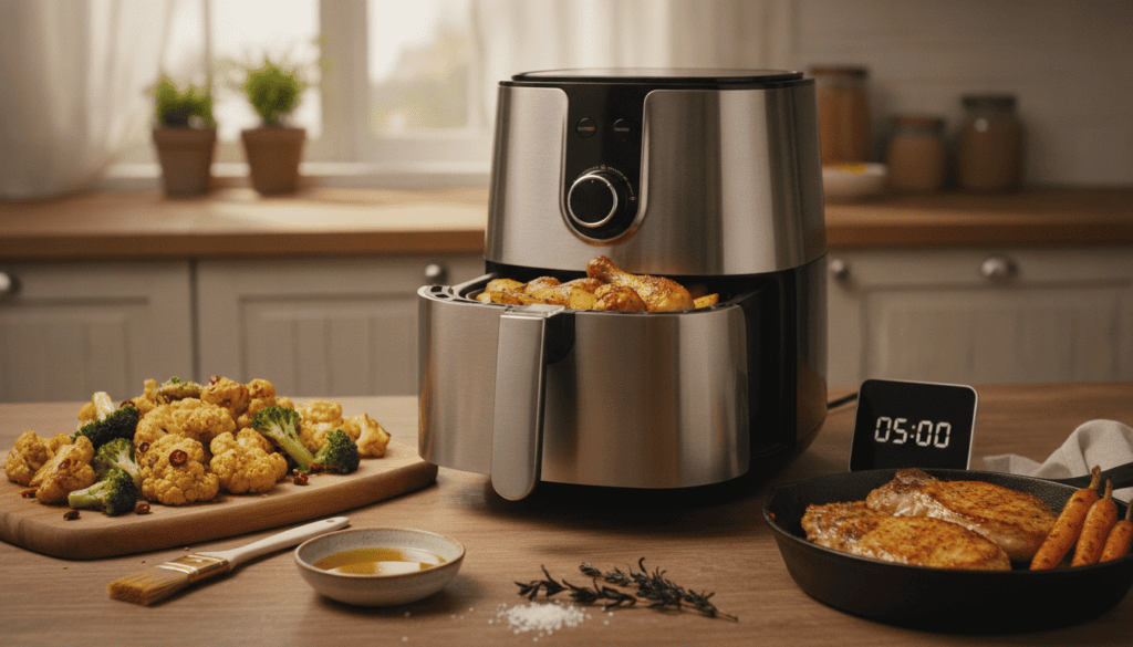 A visually appealing kitchen scene