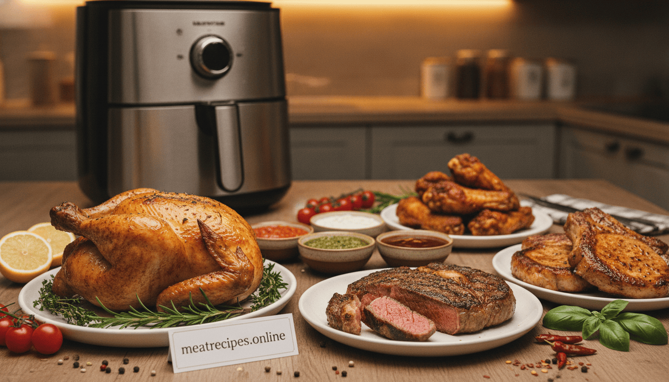 air fryer meat recipes